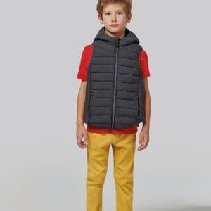 Bodywarmer à capuche enfant