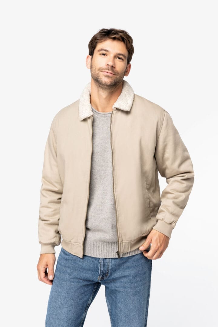 Veste écoresponsable col sherpa unisexe – Image 24