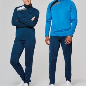 Sweat d'entraînement 1/4 zip unisexe