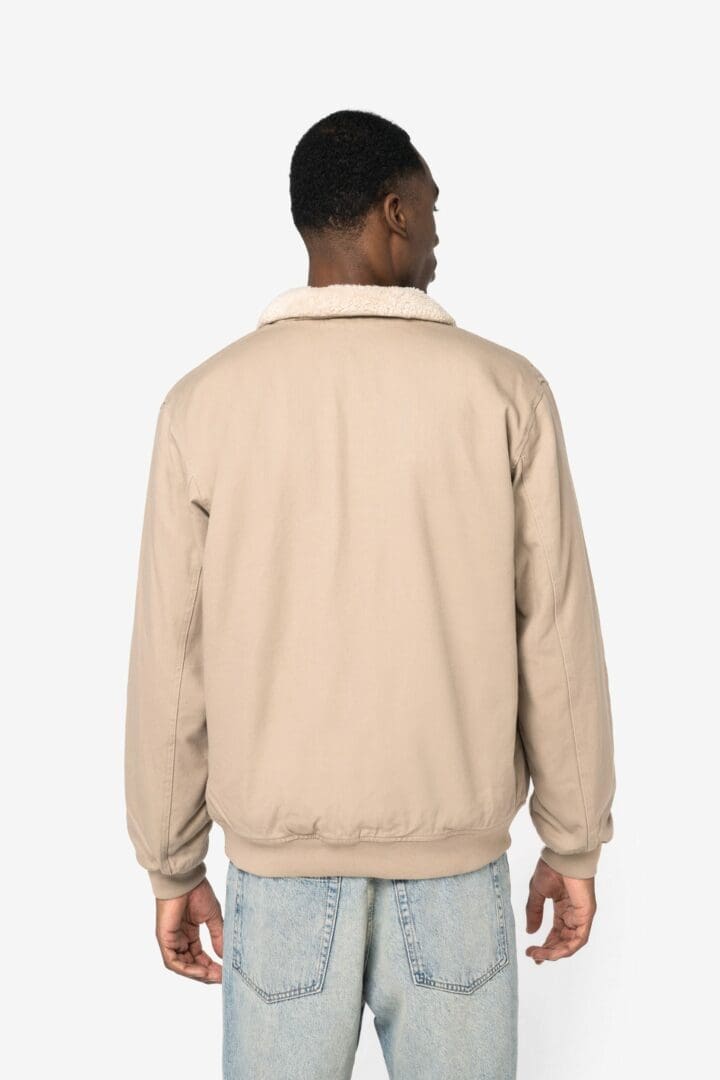 Veste écoresponsable col sherpa unisexe – Image 91