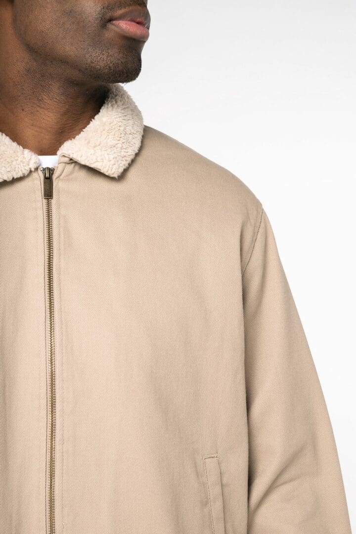 Veste écoresponsable col sherpa unisexe – Image 92