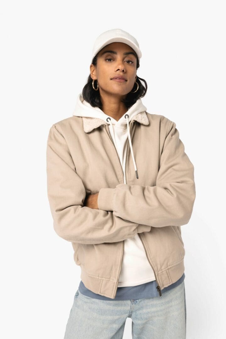 Veste écoresponsable col sherpa unisexe – Image 89