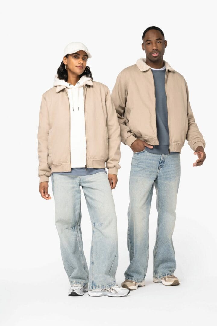 Veste écoresponsable col sherpa unisexe – Image 88