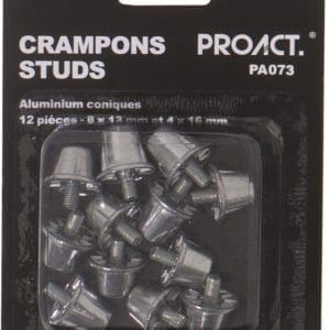 Boîte de 12 crampons alu coniques