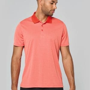 Polo chiné manches courtes