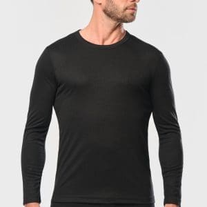 Maillot de corps manches longues unisexe